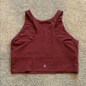 Athleta Conscious Crop Top Rust size M